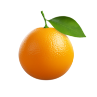 AI generated Orange clip art png