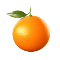 AI generated Orange clip art png