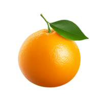 AI generated Orange clip art png