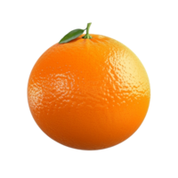 ai généré Orange agrafe art png