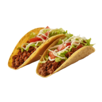 AI generated Mexican tacos clip art png