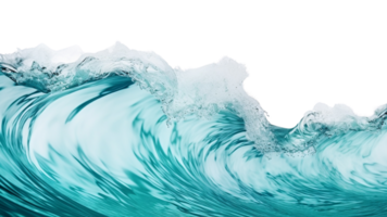 AI generated Sea wave clip art png