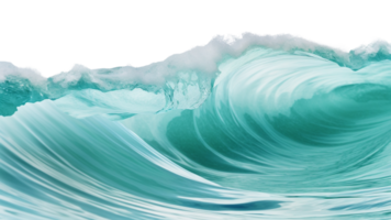 AI generated Sea wave clip art png