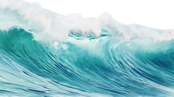 AI generated Sea wave clip art png