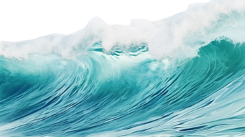 AI generated Sea wave clip art png