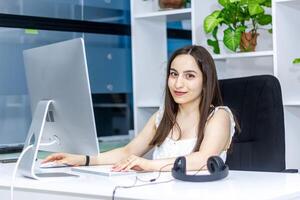 person working in office, person at the work photo