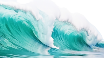 AI generated Sea wave clip art png