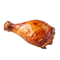 ai genererad rostad kyckling ben klämma konst png