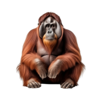 ai genererad orangutang klämma konst png