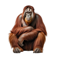 ai generiert Orang-Utan Clip Kunst png