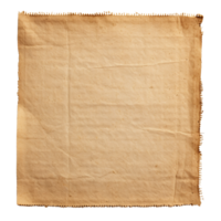 ai généré vieux usé papier feuille agrafe art png