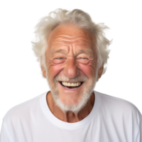 ai gegenereerd oud Mens portret klem kunst png