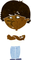 cartoon suspicious man png