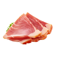 AI generated Ham slice clip art png