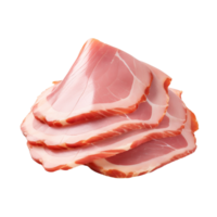 AI generated Ham slice clip art png