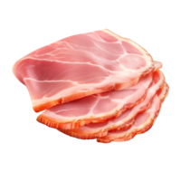 AI generated Ham slice clip art png