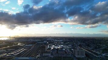 bellissima Visualizza di Dagenham Londra città di Inghilterra unito regno. marzo 2°, 2024 video