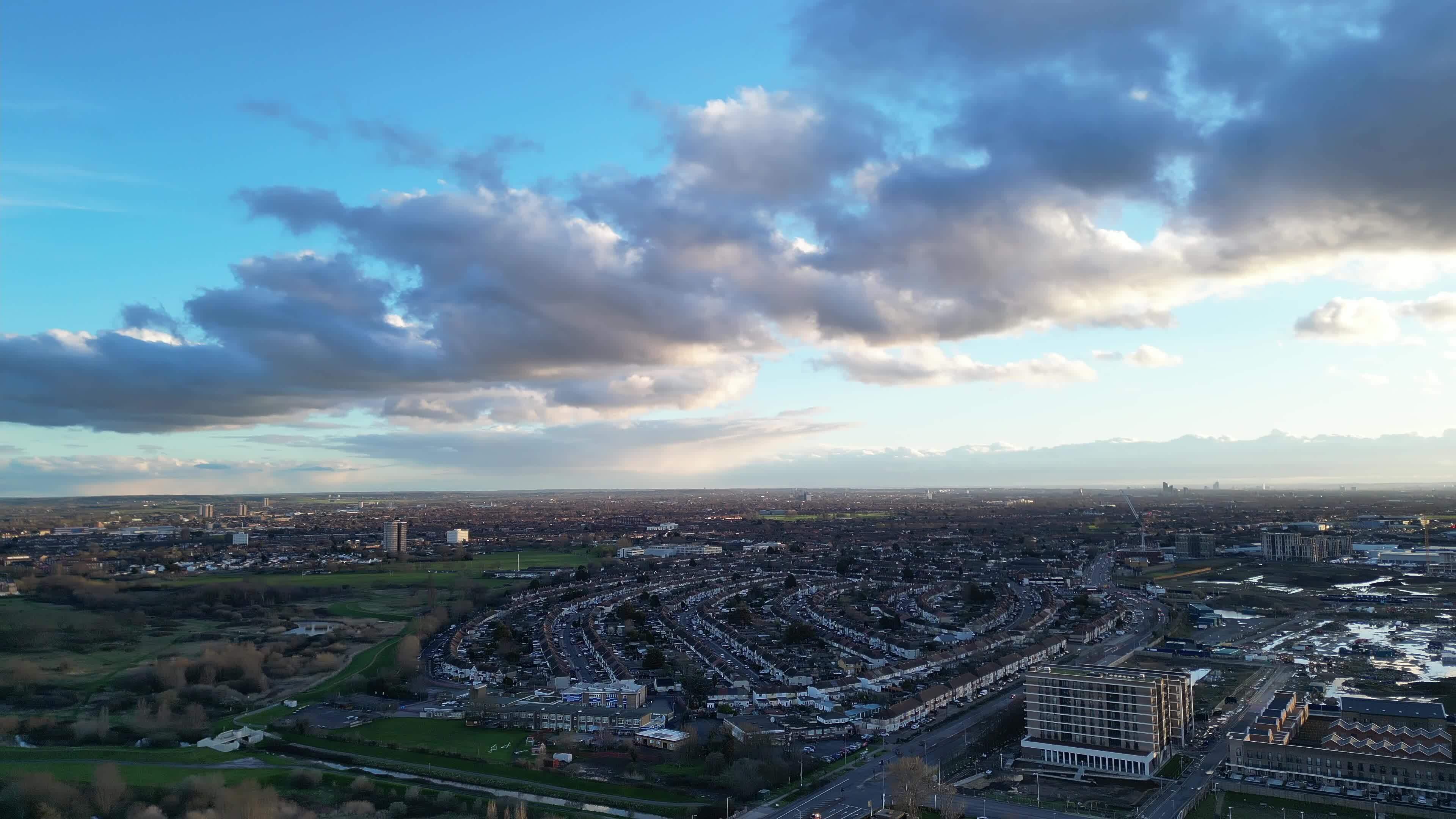 magnifique vue de dagenham Londres ville de Angleterre uni Royaume