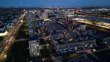 bellissima Visualizza di Dagenham Londra città di Inghilterra unito regno. marzo 2°, 2024 video