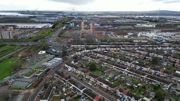 High Angle Dagenham East London. The Capital London City of England Great Britain. March 2nd, 2024 video