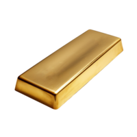 AI generated Gold bar clip art png