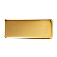 AI generated Gold bar clip art png