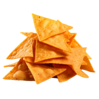 ai generiert gebraten Tortilla Nacho Chips Clip Kunst png