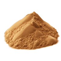 AI generated Desert sand pile clip art png