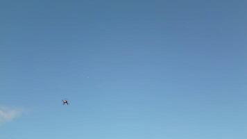 Drone is Flying at a High Altitude over Luton City of England During Sunset Time, Luton, England UK. Feb 24th, 2024 video