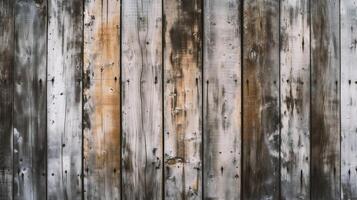 AI generated The old wood texture with natural patterns. Abstract background for design. photo