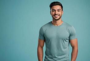 AI Generated Casual Style Young Man photo