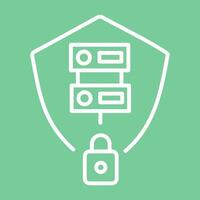 Secure Server Vector Icon