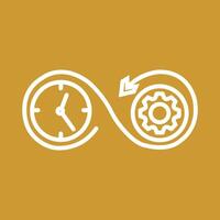 Time Optimization Vector Icon