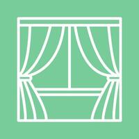 Curtains Vector Icon