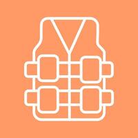 Bullet Proof Vest Vector Icon