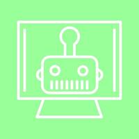 Artificial Bot Vector Icon