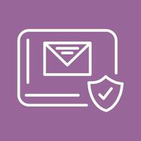 Mail Protection Vector Icon