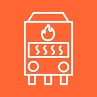 Gas Furnace Vector Icon