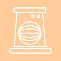 Fan Heater Vector Icon