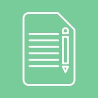 Edit Document Vector Icon