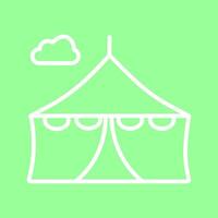 Tent Vector Icon