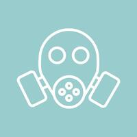 Gas Mask Vector Icon