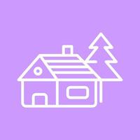 Cabin Vector Icon