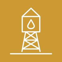 Water Tower Vector Icon