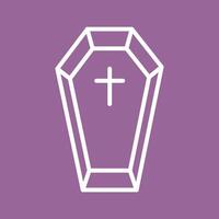 Coffin Vector Icon