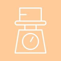 Weight Scale Vector Icon