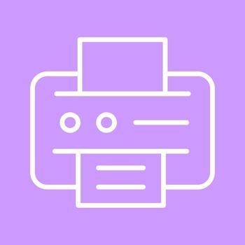Printer Vector Icon