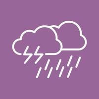 Rain Vector Icon