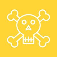 Pirate Skull II Vector Icon