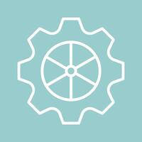 Wheel Vector Icon